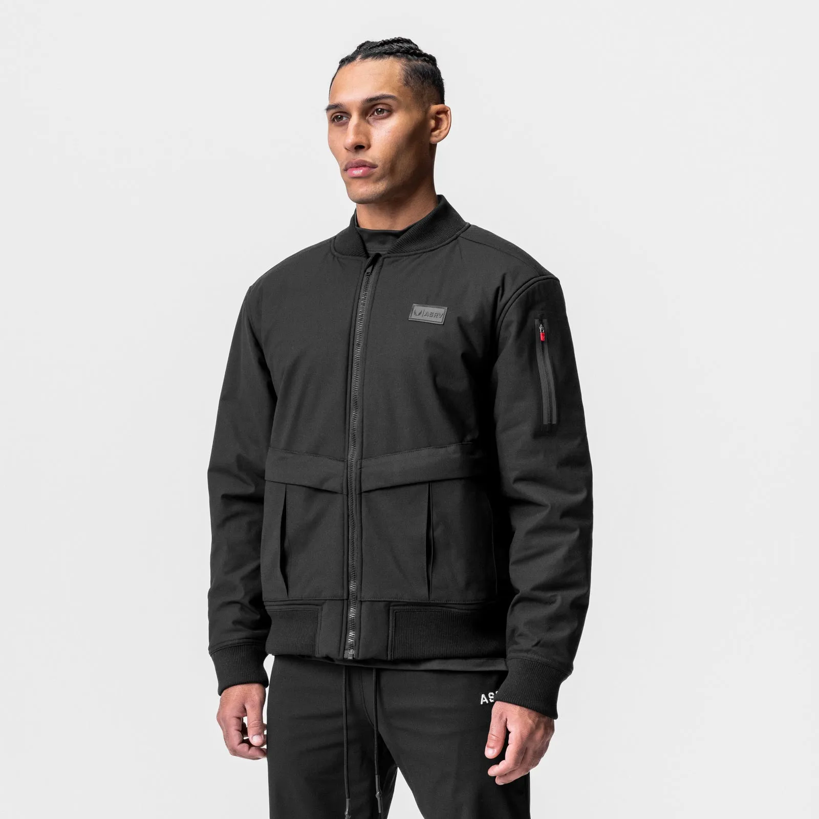 0677. Kinterra™ Weatherproof Bomber Jacket - Black