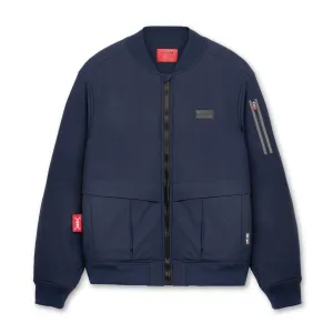 0677. Kinterra™ Weatherproof Bomber Jacket - Navy