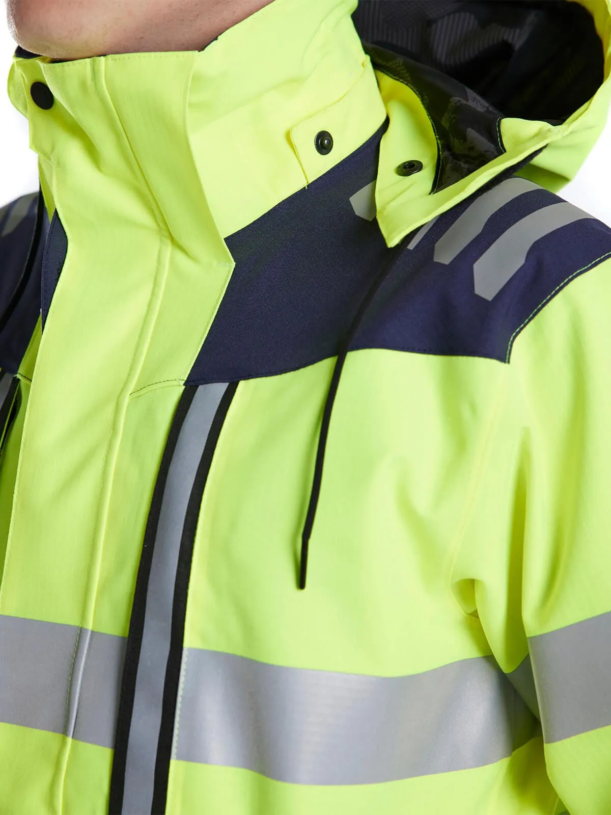 4496-1918&#x20;High&#x20;Vis&#x20;Work&#x20;Jacket&#x20;Softshell&#x20;-&#x20;Bl&#xE5;kl&#xE4;der