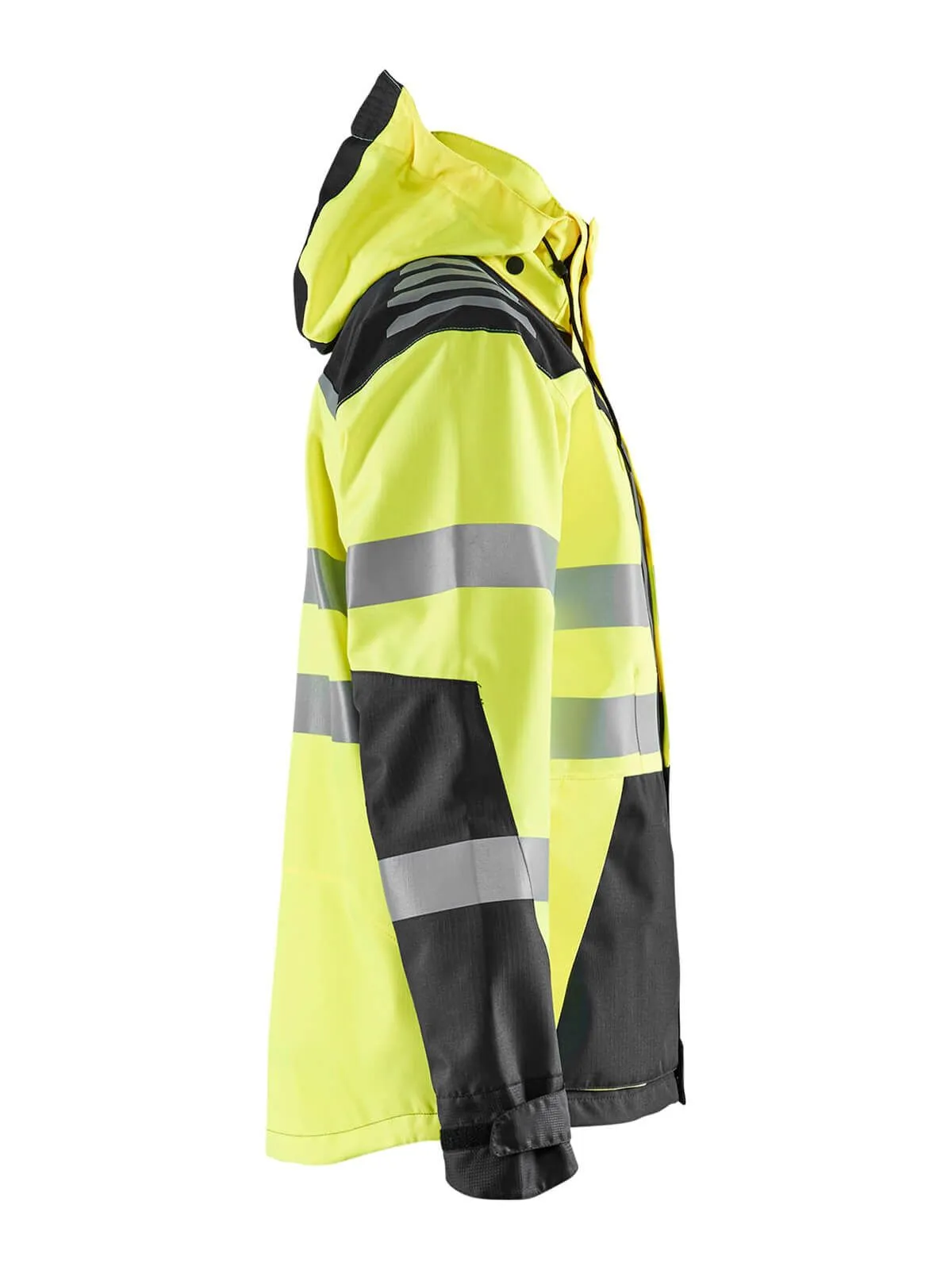 4496-1918&#x20;High&#x20;Vis&#x20;Work&#x20;Jacket&#x20;Softshell&#x20;-&#x20;Bl&#xE5;kl&#xE4;der