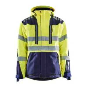 4496-1918&#x20;High&#x20;Vis&#x20;Work&#x20;Jacket&#x20;Softshell&#x20;-&#x20;Bl&#xE5;kl&#xE4;der