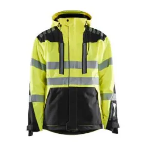 4496-1918&#x20;High&#x20;Vis&#x20;Work&#x20;Jacket&#x20;Softshell&#x20;-&#x20;Bl&#xE5;kl&#xE4;der