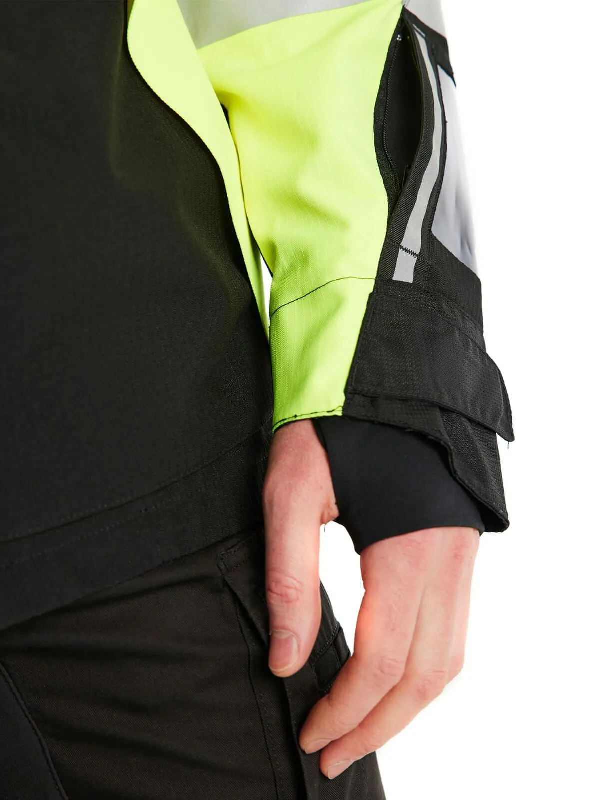 4496-1918&#x20;High&#x20;Vis&#x20;Work&#x20;Jacket&#x20;Softshell&#x20;-&#x20;Bl&#xE5;kl&#xE4;der