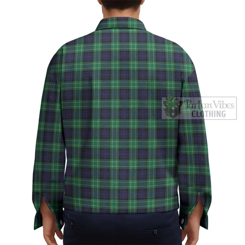 Abercrombie Tartan Unisex Lapel Cotton Jacket