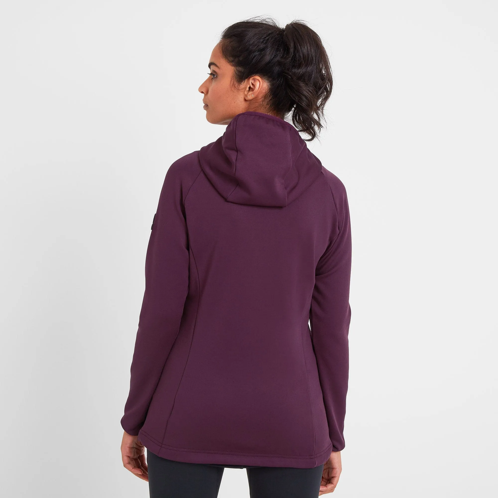 Adwell Womens Insulated Hybrid Jacket - Dark Purple