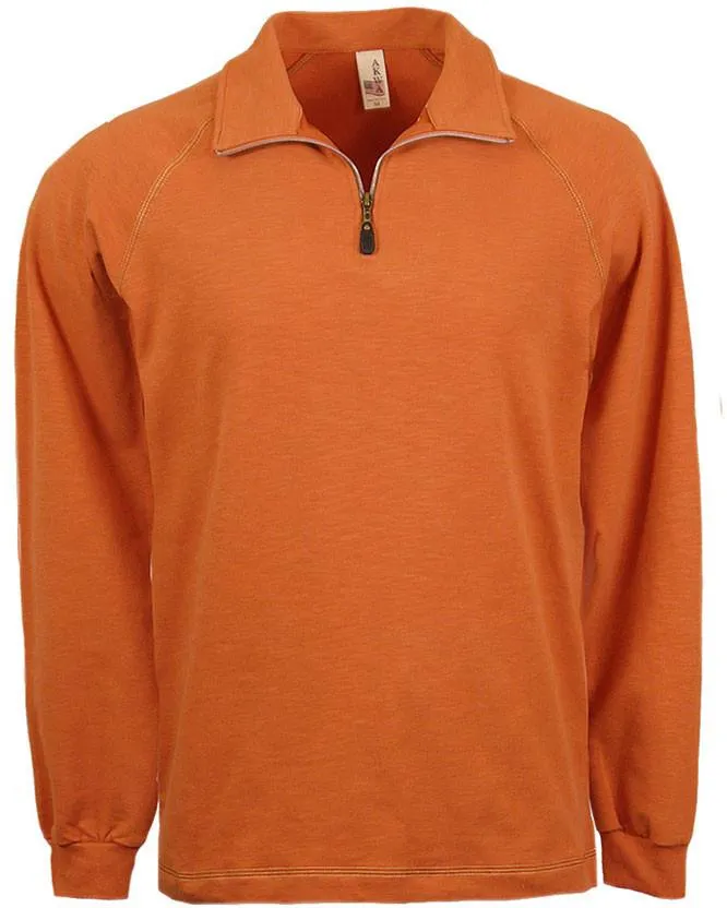 AKWA Men's 1/4 Zip Raglan Pullover