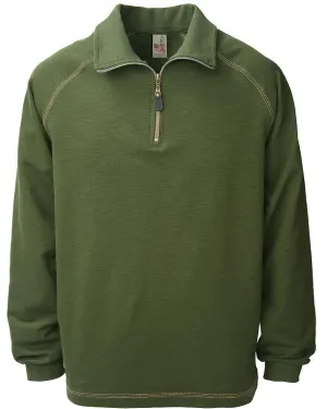 AKWA Men's 1/4 Zip Raglan Pullover