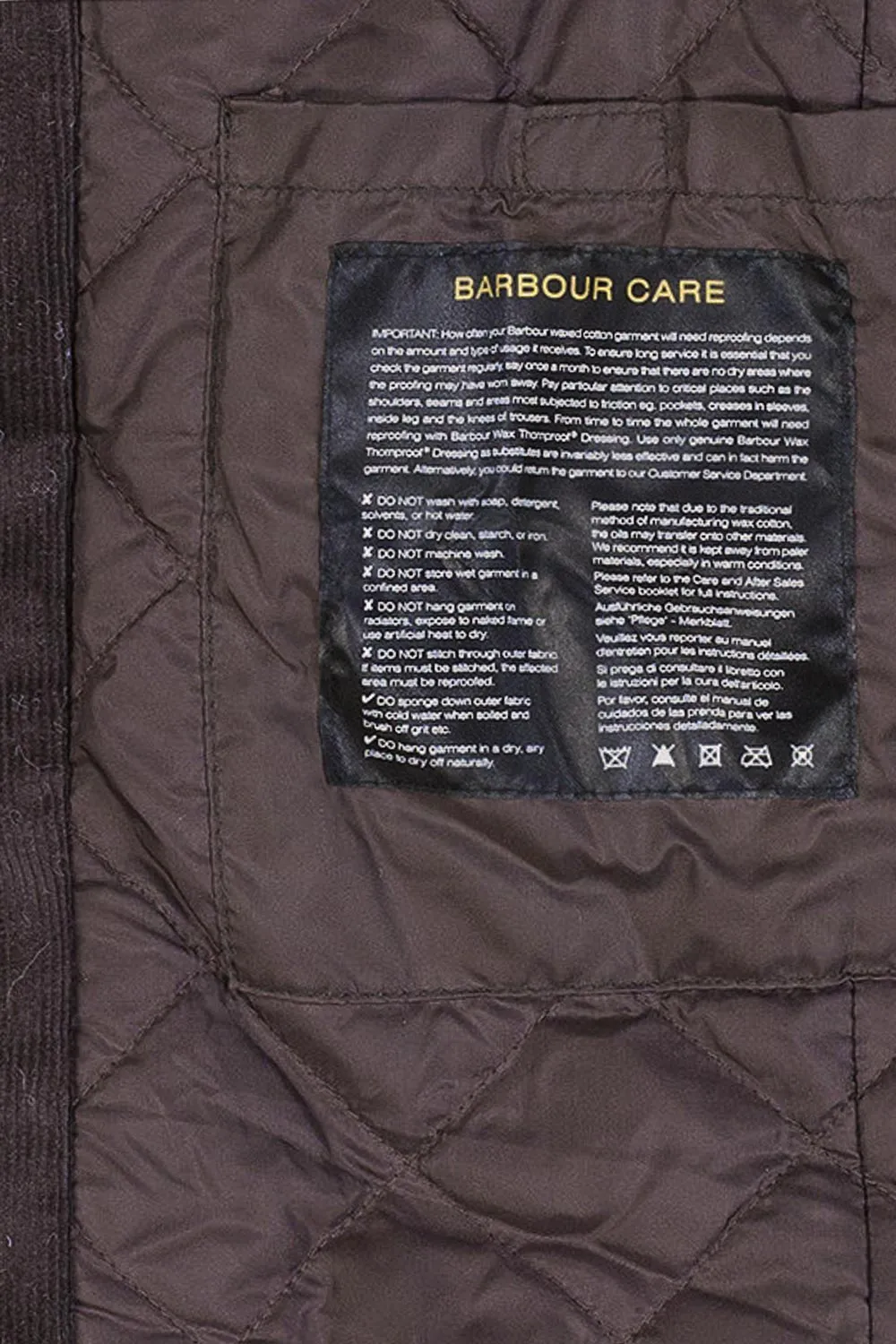 Barbour Corbridge Wax Jacket - Rustic Brown - MWX0340RU91