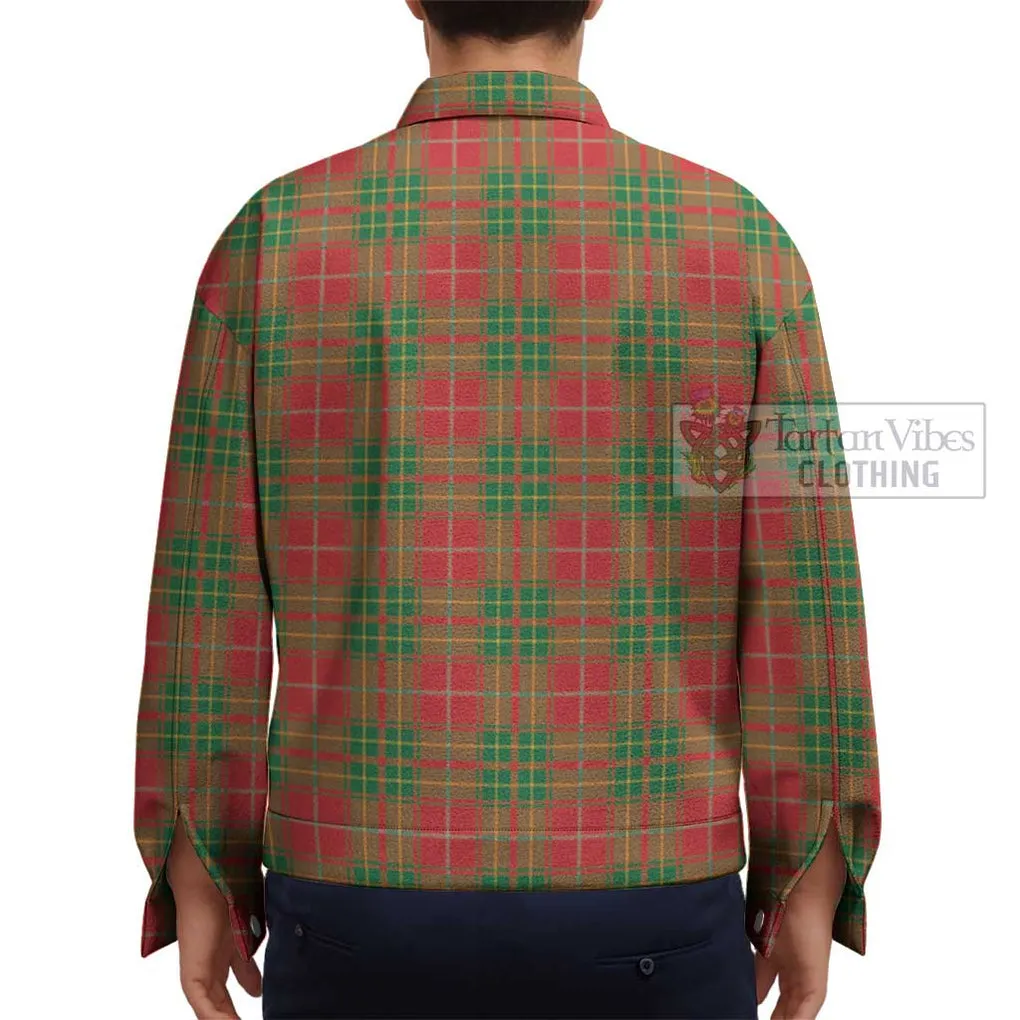 Burnett Tartan Unisex Lapel Cotton Jacket