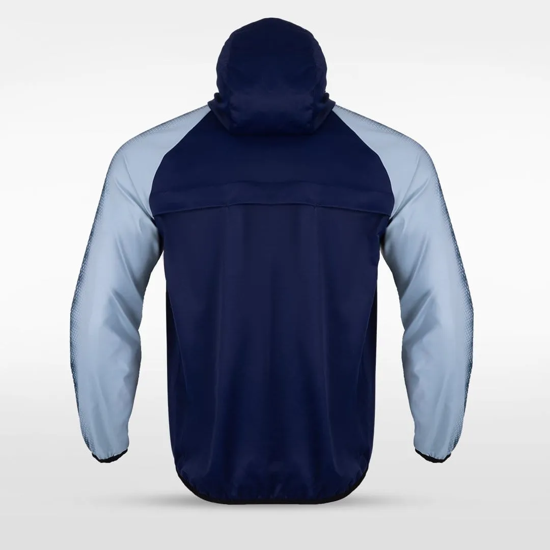 Embrace Radiance - Customized Men's Sublimated Full-Zip Waterproof