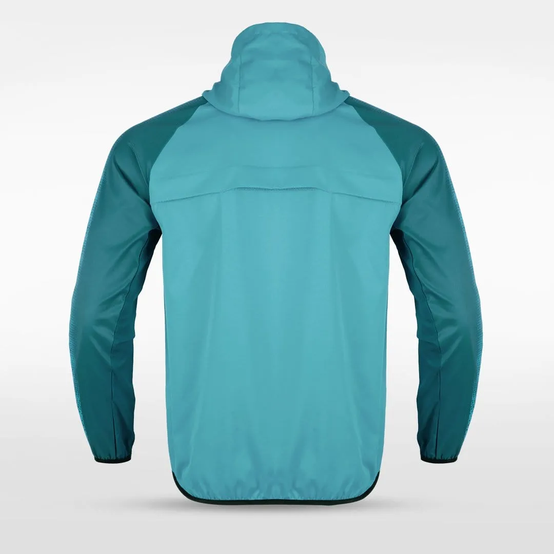 Embrace Radiance - Customized Men's Sublimated Full-Zip Waterproof