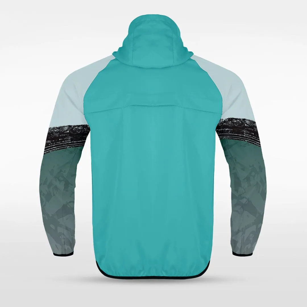 Embrace Splash - Customized Men's Sublimated Full-Zip Waterproof