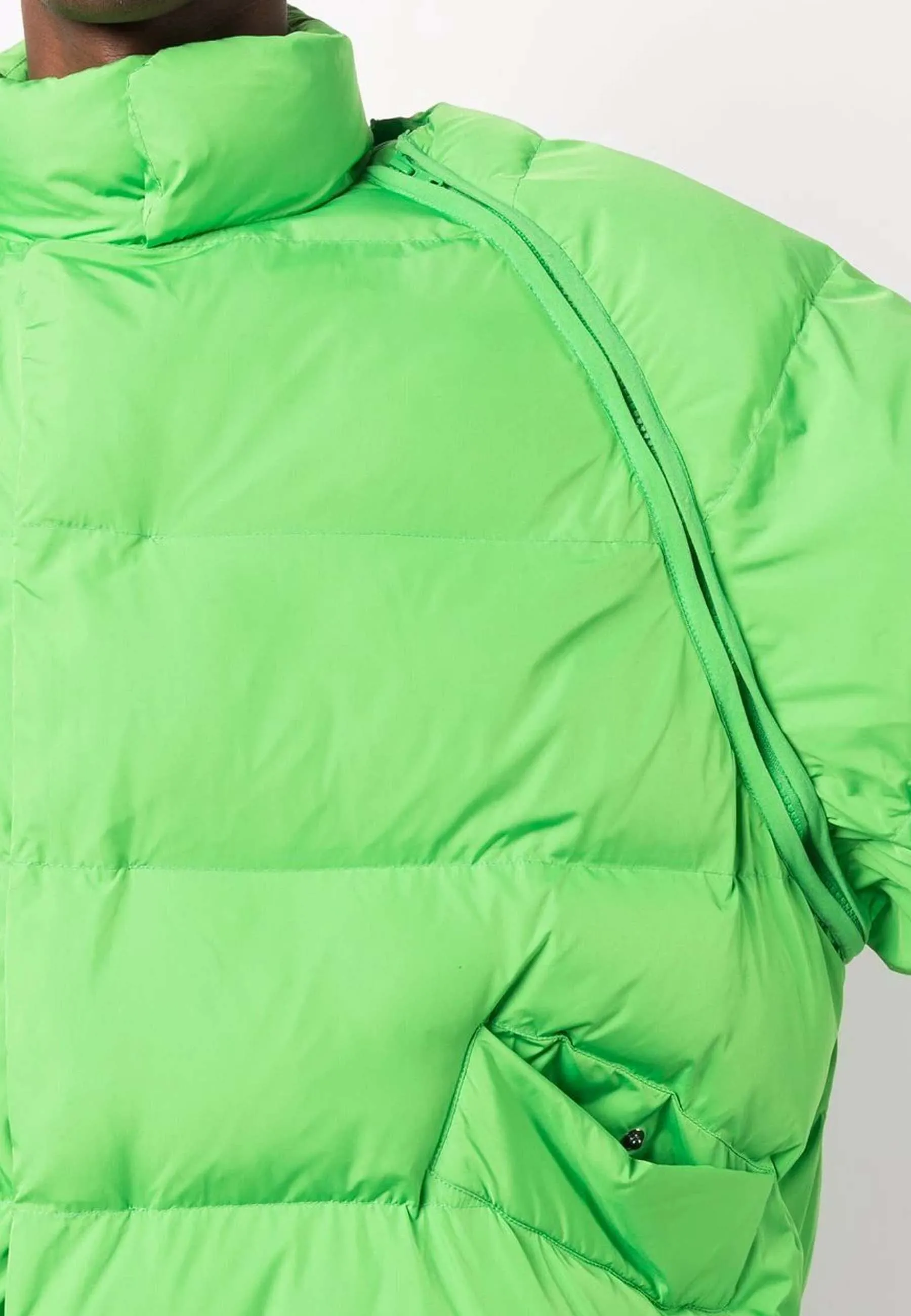 Filo Vest Jacket - jelly green