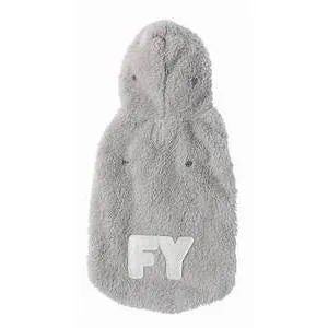 FuzzYard | Teddy Hoodie - Light Grey