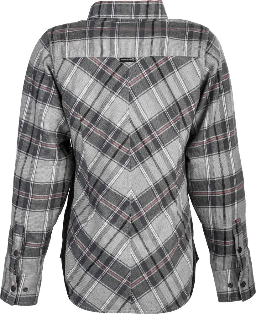 Highway 21 Women's Rogue Motorcycle Riding Flannel