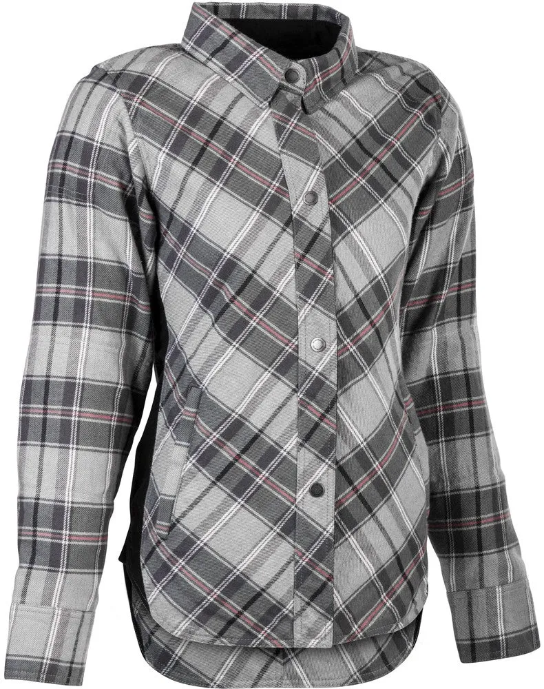 Highway 21 Women's Rogue Motorcycle Riding Flannel