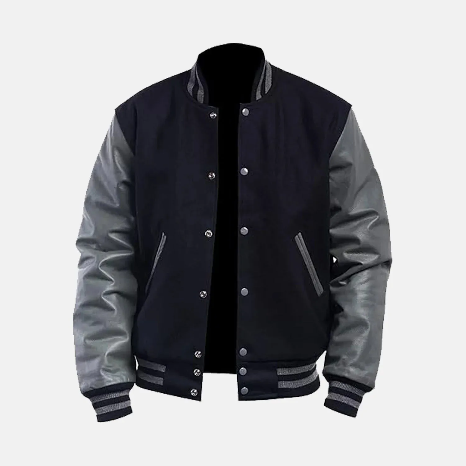 Hunter Leather Jacket | Leather Bomber Jacket