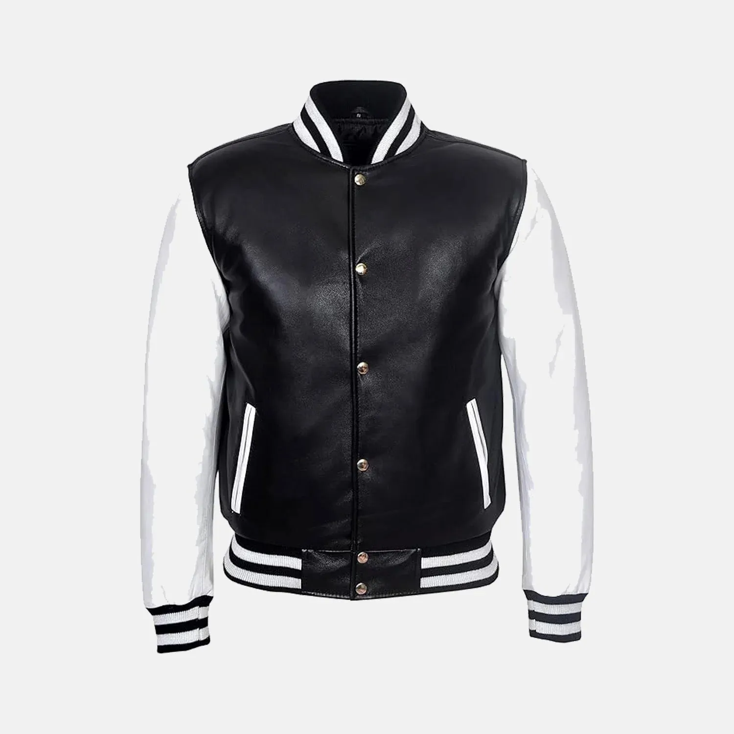 Hunter Leather Jacket | Leather Bomber Jacket