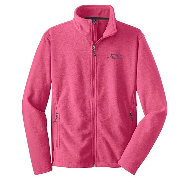 Kids Ultra Soft Full Zip Fleece - Pink