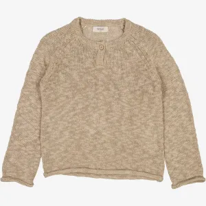 Knit Pullover Kaj - warm stone