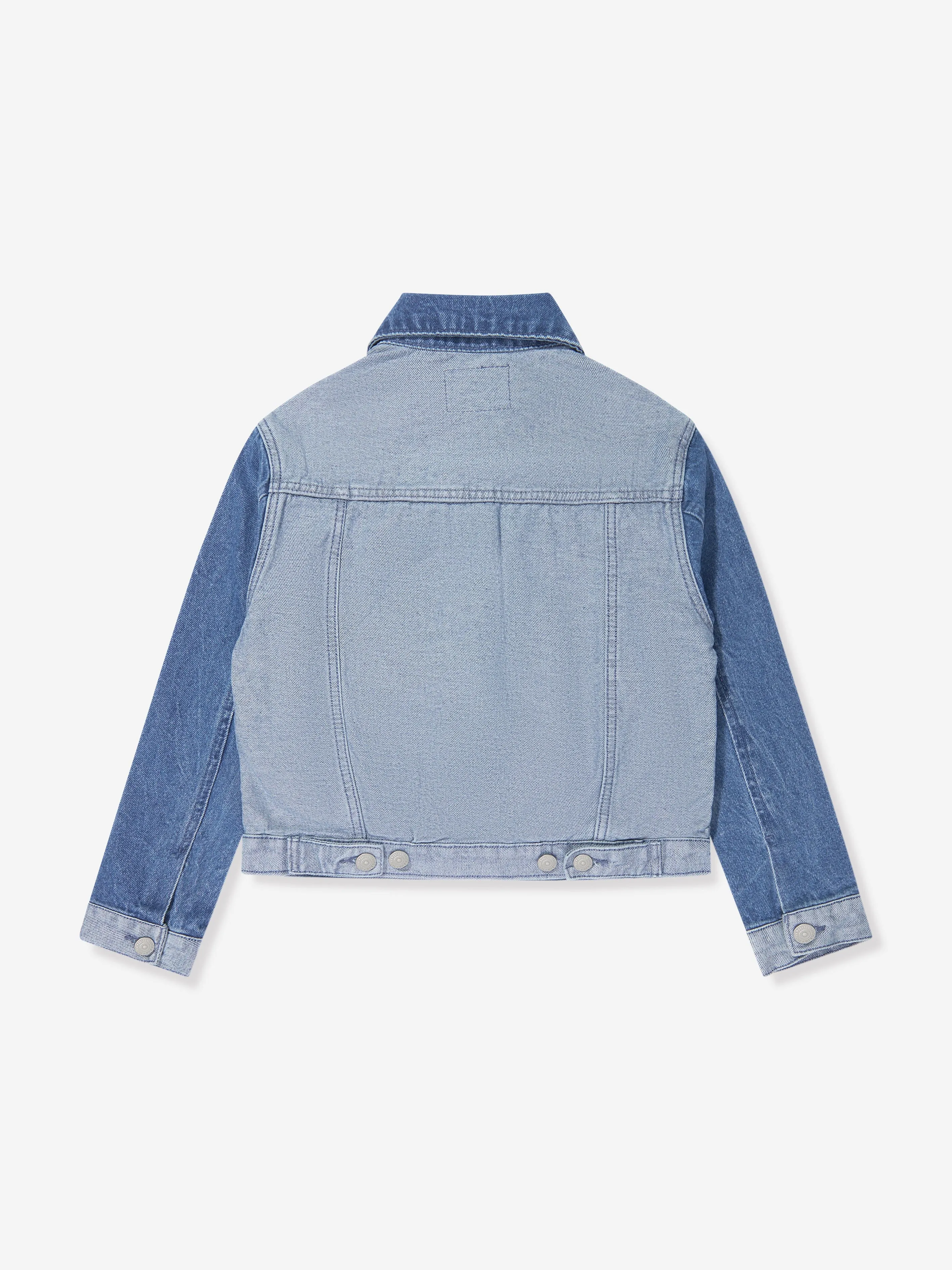 Levi's Wear Girls Inside Out Trucker Jacket in Blue