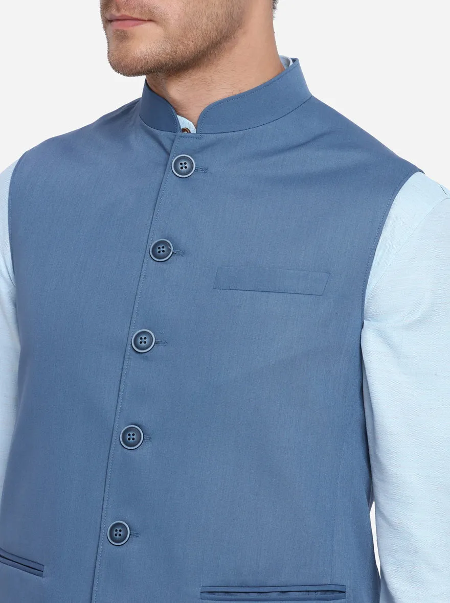 Light Blue Modi Jacket | JadeBlue