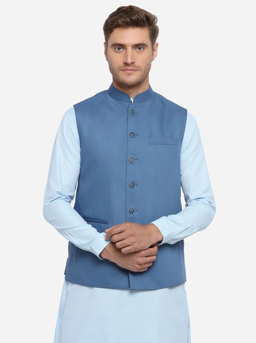 Light Blue Modi Jacket | JadeBlue