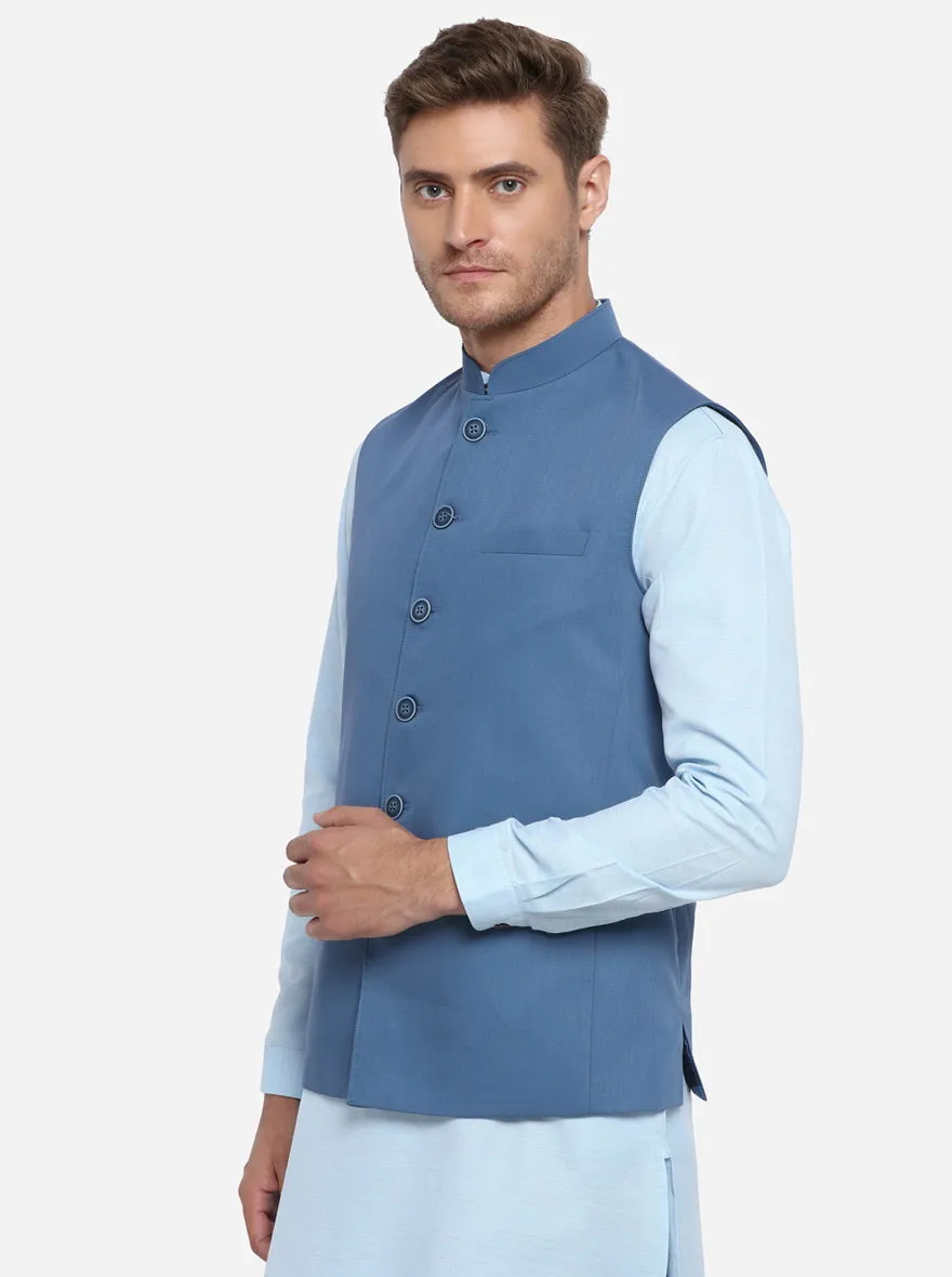 Light Blue Modi Jacket | JadeBlue