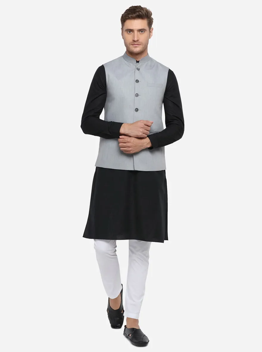 Light Grey Modi Jacket | JadeBlue