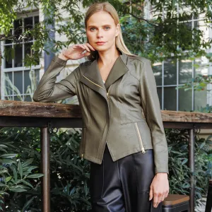 Liquid Leather™ Signature Jacket - Olive