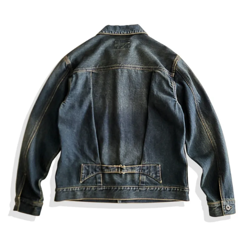 Men's Distressed Type II Denim Jacket