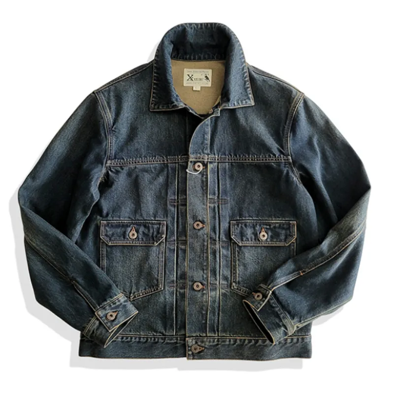 Men's Distressed Type II Denim Jacket