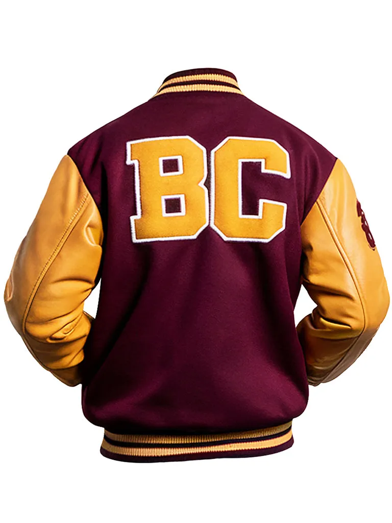 Men's Durable Streetwear Vestido Varsity Jacket