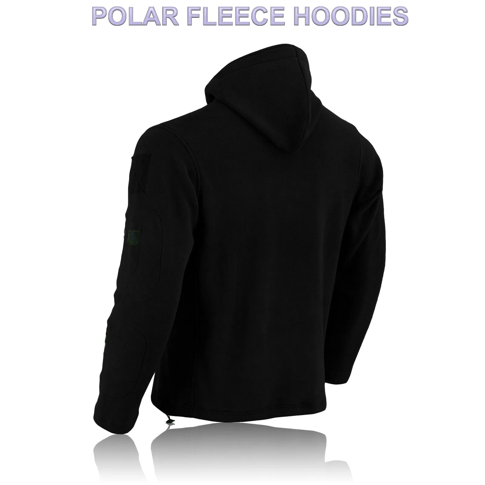 Men's Hooded Tactical Fleece Jacket