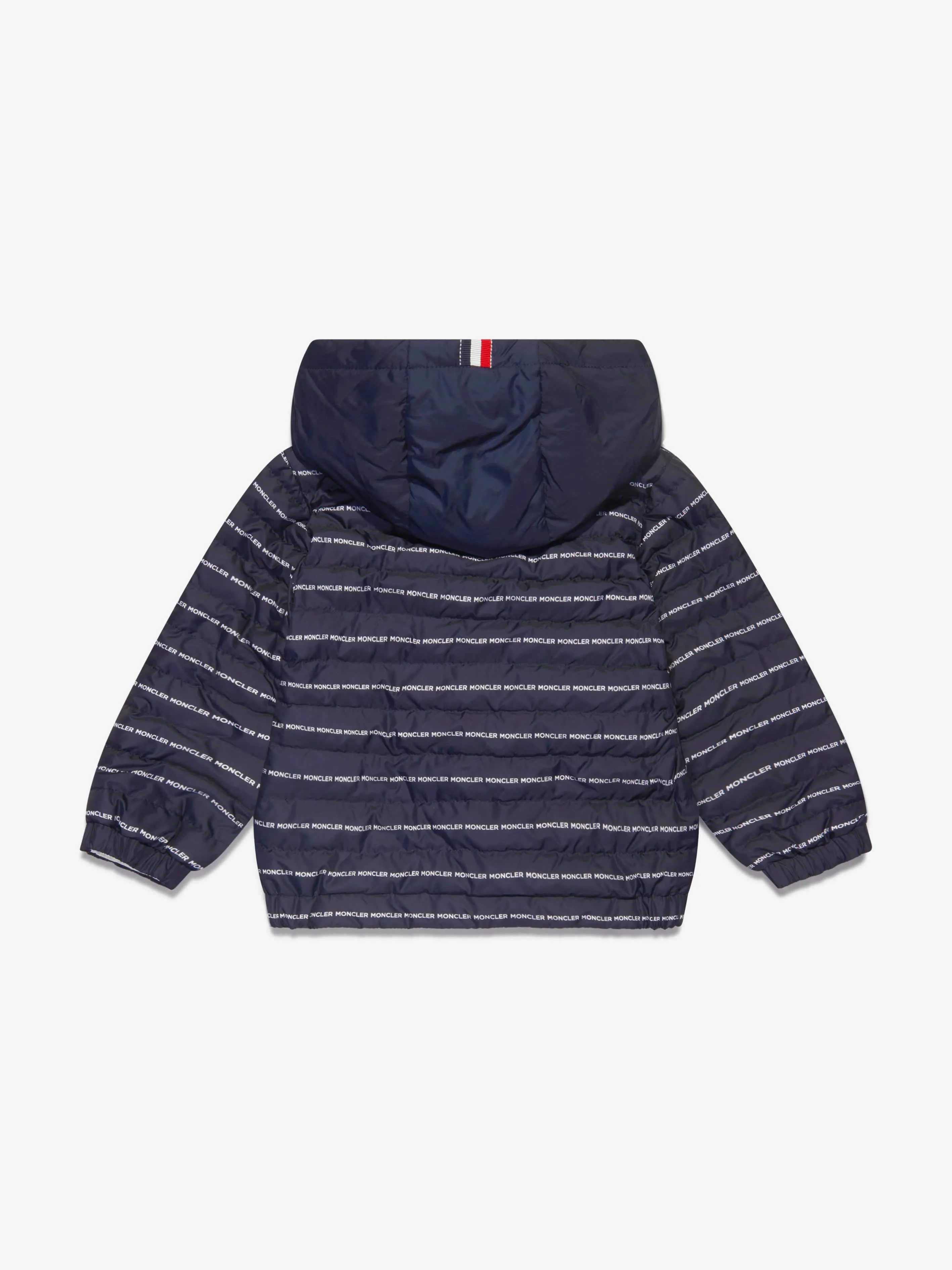 Moncler Enfant Baby Boys Down Padded Logo Print Bergo Jacket