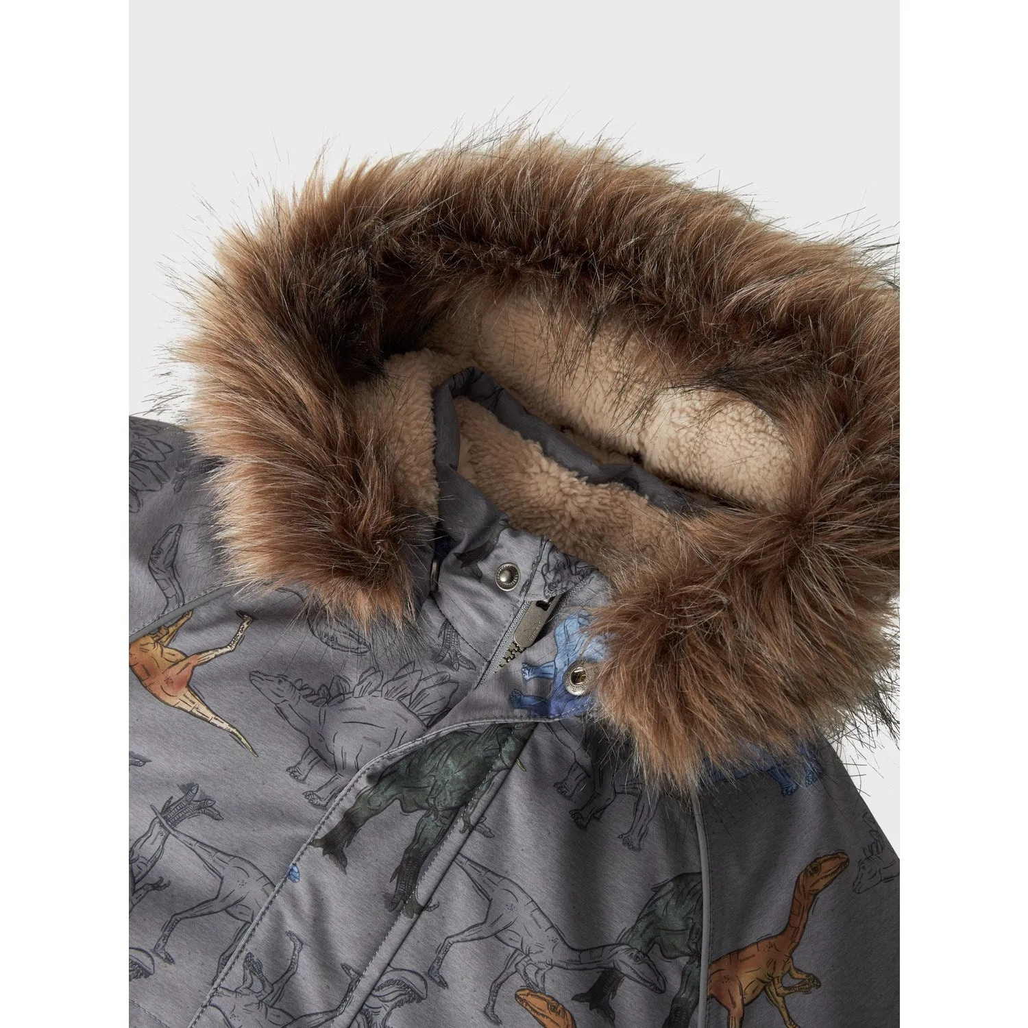 Name It Mockingbird Dinosaur Snow05 Jacket AOP Fo Noos