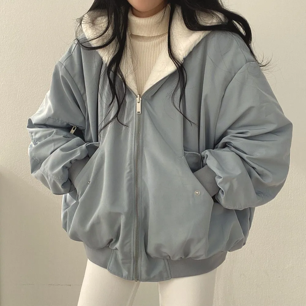 Shanina - Reversible lined bomber jacket