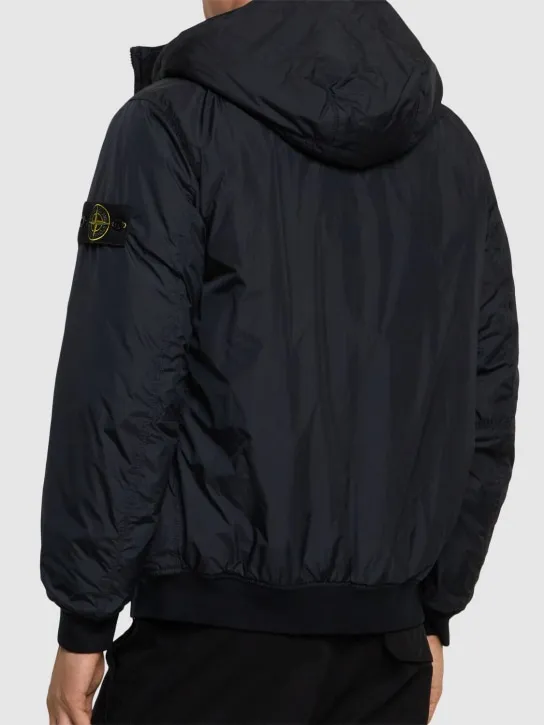 Stone Island   Hooded padded bomber jacket 