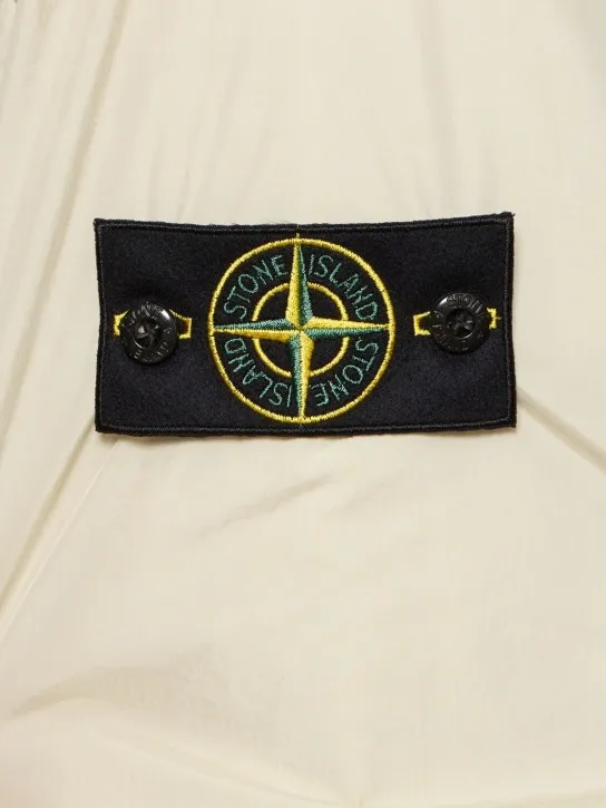 Stone Island   Hooded padded bomber jacket 