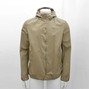 Tan Kangaroo Leather Reversible Jacket