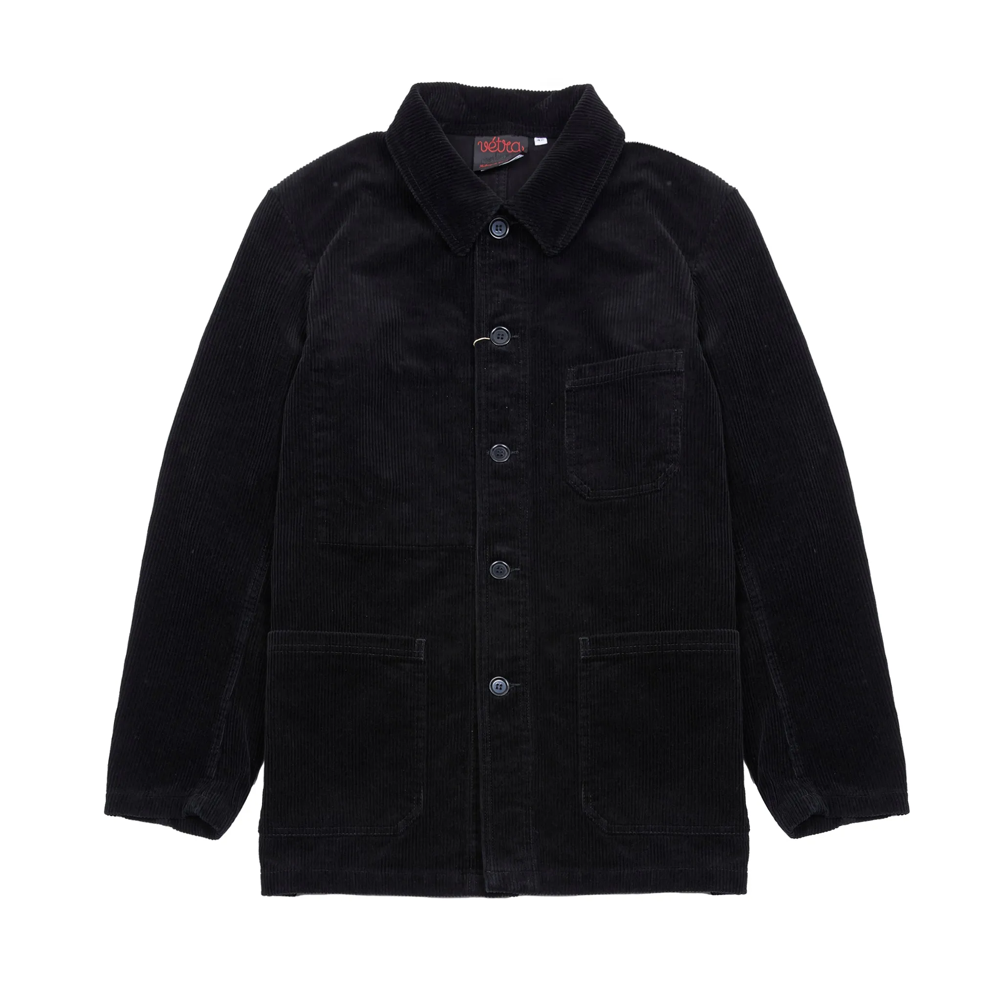 Vetra 9K90/4 Heavy Corduroy Workwear Jacket in Black