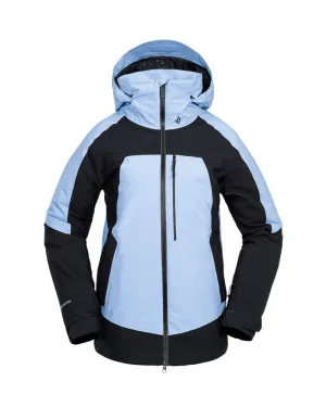 Volcom Women's 3D Stretch Gore-Tex Jacket Crystal Blue 2025